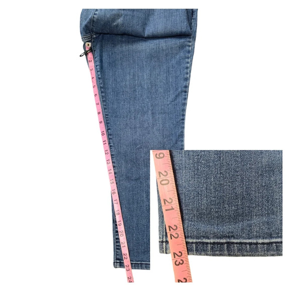 Lauren Ralph Lauren Blue Pull-On Jeggings Jeans - Picture 14 of 15